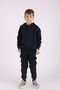 Boys and girls unisex children's tracksuit with fleece inside, winter kangaroo pocket and hood, 5-14 y - 5