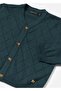 Baby Boy Knitted Cardigan Green 2318 - 2
