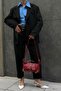 Ninda Model a Quality Red Women's Shoulder and Shoulder Bag - 5