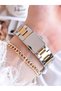 24-Month Warranty, Mirrored Glass, Green Tar Stainless Steel, Non-Fading Strap, Women's Wristwatch with Free Bracelet - 5