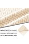 Jacquard Brick Pattern Stretch Elastic Sofa Cover Set 3 3 1 1 Stretchy Couch Sofa Bed Cover - 3