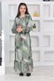 Cotton Lined Chiffon Long Hijab Dress for Young Girl - 5