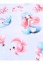 Cute Mermaid Sticker Set, 2 Sheets, 13x17cm, for Laptop and Notebook. - 5