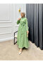 Front Tie Cotton Dress - 2