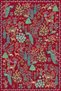 Floral Mira Red Pine Tree Botanical Theme Woven Base Carpet Mira 1316 - 3