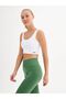 Infinity Collection Women's White Stitched Bra/sports Bra - 5