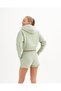 Infinity Women's Water Green Crop Cardigan - 6