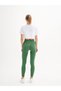 Infinity Collection Women's Green Seamless/seamless Scrunch Tights - 5