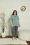 Women's Short Sleeve Pocket Summer Pajama Set - 3