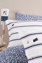 Blue Marine Double Duvet Cover Set - 3