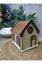 Wooden House Piggy Bank Large