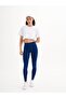 Infinity Collection Women's Navy Blue Seamless/seamless Scrunch Tights - 3