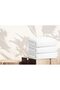 Set of 3 White 100% Cotton Hotel Bath Towels 90X150 Cm, Hotel Towels