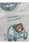 Unisex Baby Corded Fabric Ribbed Knit Long sleeve Sweatshirt 2-Piece Set - 2