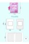 Tavşanlı Cinnamoroll Mole Y2K Kawai Kpop Card Holder Photo Album Multi-Purpose - 4