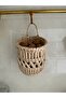 Wicker Basket Decorative Wall Ornament Model Home Living Room Children's Room Kitchen Wall Ornament - 2