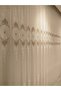 1/3 made-to-order wrinkle-resistant stain-resistant embroidered closely pleated tulle curtain - 5
