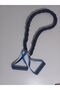 75 kg Blue Crossfit Band - Protection Workout Rubber with Double Sided Handles