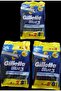 شفرات حلاقة Blue3 Comfort Slalom Kullan مكونة من 8 قطع / 3 عبوات