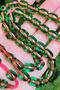 9X11 mm Transparent Delim Water Green Catalin Prayer Beads - Ergin Baran Necef - 3