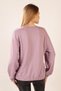 Women's Cuff Pearl Detailed Sweatshirt - 6