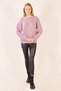 Women's Cuff Pearl Detailed Sweatshirt - 3