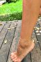 Luxury Gold Chain and Bulk Detailed Women's Anklet - 2