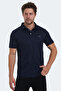 Sloan Men's Polo Neck Navy Blue T-Shirt - 6