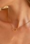 Steel Gold Heart Necklace - 2