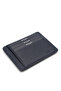 Navy Blue Floater Unisex Leather Card Holder 0422A38 - 3