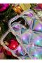iPhone 14 Pro Max Crystal Diamond Pattern Transparent Gradient Silicone Case - 3