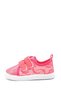 Double Velcro Lace Linen Sports Kids Shoes-fuchsia-f-4005 - 4