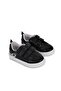 Rocket Embroidered Velcro Black Boy's Casual Sneaker Sports Shoes-s-1002 - 2