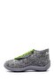 Three Dimensional Gray Dinosaur Embroidered Felt Children's Slippers - 3