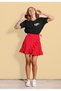Oversize Printed Black Tshirt - 5