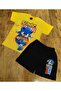 Boy (3-8 Years) Hedgehog Digital Printed Shorts/T-Shirt Set