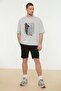 Printed Black T-Shirt Attack On Titan Logo - 3