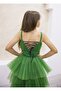 Girl's Tailed Evening Dress - 8