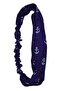 Anchor Patterned Elastic Parachute Model Hair Band