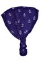 Anchor Patterned Elastic Parachute Model Hair Band - 4