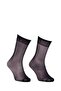 Thin Short Socket Socks 6 Pack Black - 2
