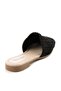 Black Knitted Women's Slippers K04823003516 - 4