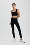 Defactofit Waist Hugging Cotton Sports Tights Z6327az23sp - 4