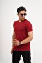 Men's Cotton Stretch Fabric Slim Fit Narrow Cut V-Neck T-Shirt - 4