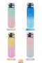 500ml New Double Color Leak-Proof Bpa-Free Motivational Tritan Water Bottle with Lockable Lid - 8