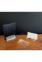Alt-Dism Type Card Holder, Label Holder Base, m Type Card Holder 40 Pieces.