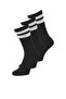 Jack Jones Black 3-Pack Tennis Socks 12260082