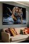 Wild Animal Tiger Decorative Canvas Painting