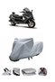 The Piaggio X Evo 400 motorcycle cover is not compatible with the rear Bag .