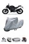 The Kawasaki Z 250SL motorcycle cover is not compatible with the rear Bag .